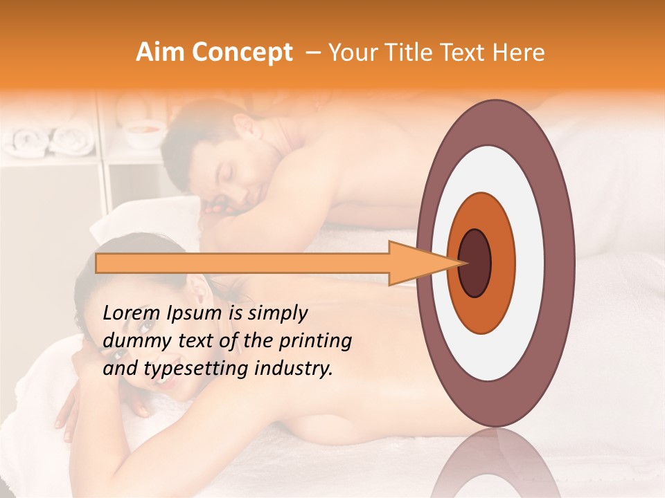 Husband Care Flower PowerPoint Template