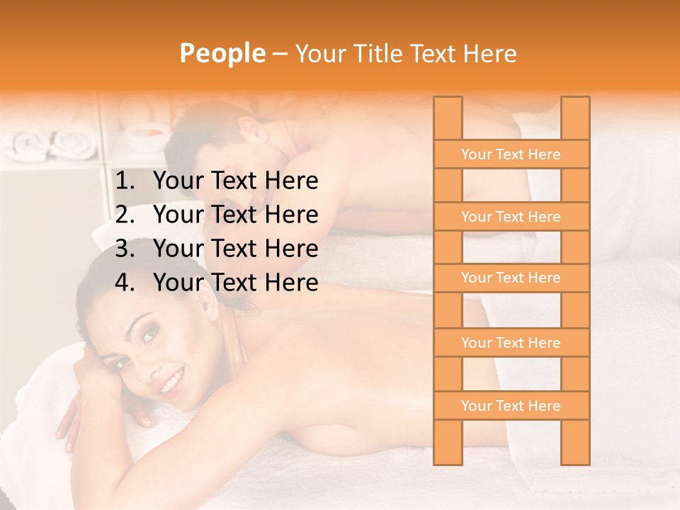 Husband Care Flower PowerPoint Template