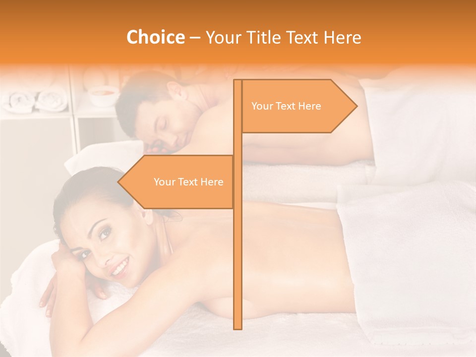 Husband Care Flower PowerPoint Template