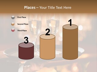 New Year's Eve Elegant Tray PowerPoint Template