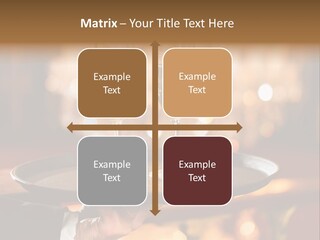 New Year's Eve Elegant Tray PowerPoint Template