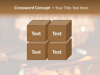 New Year's Eve Elegant Tray PowerPoint Template