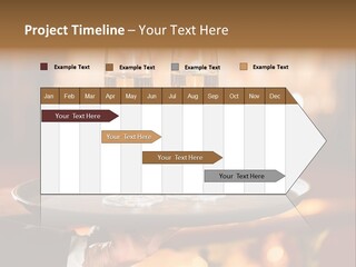 New Year's Eve Elegant Tray PowerPoint Template