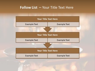 New Year's Eve Elegant Tray PowerPoint Template