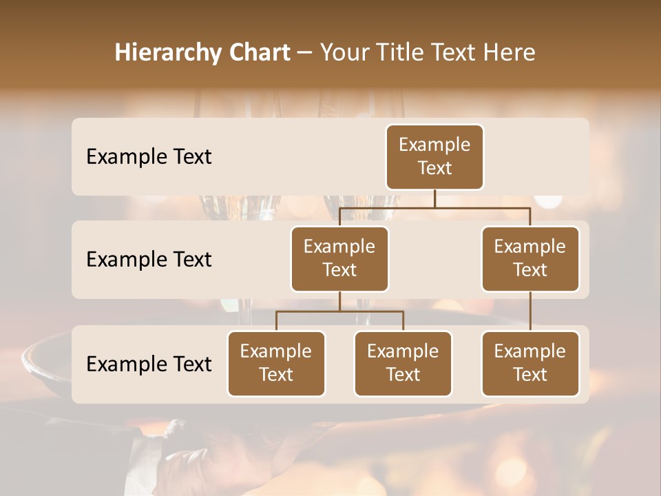 New Year's Eve Elegant Tray PowerPoint Template