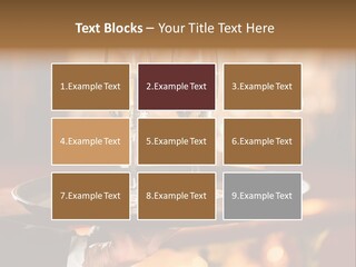 New Year's Eve Elegant Tray PowerPoint Template