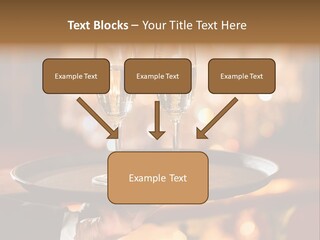 New Year's Eve Elegant Tray PowerPoint Template