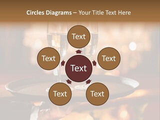 New Year's Eve Elegant Tray PowerPoint Template