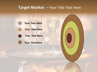 New Year's Eve Elegant Tray PowerPoint Template