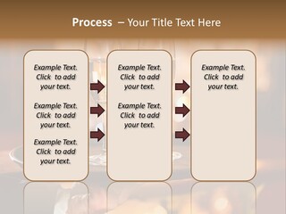 New Year's Eve Elegant Tray PowerPoint Template