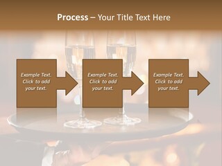New Year's Eve Elegant Tray PowerPoint Template