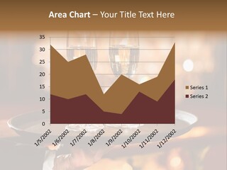 New Year's Eve Elegant Tray PowerPoint Template