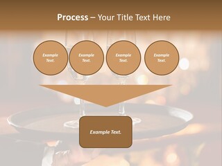 New Year's Eve Elegant Tray PowerPoint Template