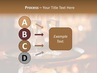 New Year's Eve Elegant Tray PowerPoint Template