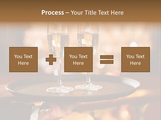 New Year's Eve Elegant Tray PowerPoint Template