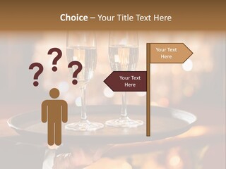 New Year's Eve Elegant Tray PowerPoint Template