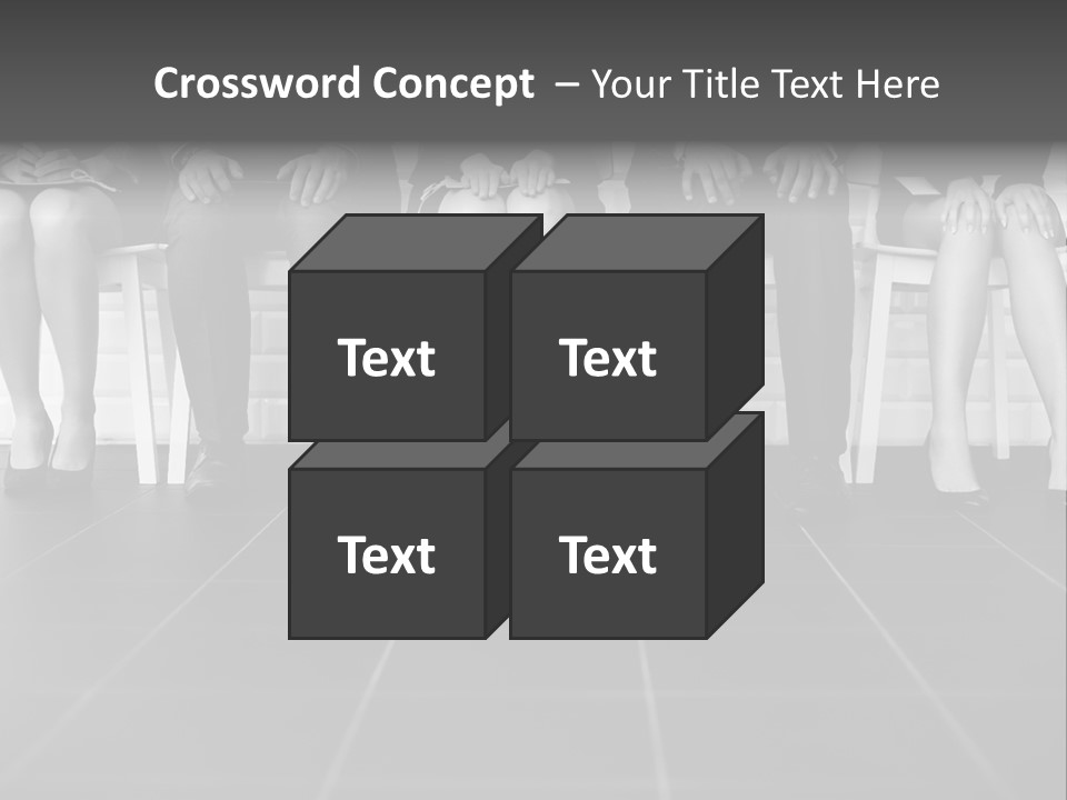 Students Learn Waiting PowerPoint Template