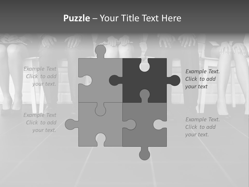 Students Learn Waiting PowerPoint Template