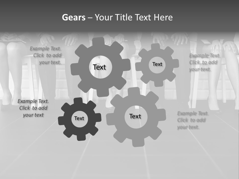 Students Learn Waiting PowerPoint Template