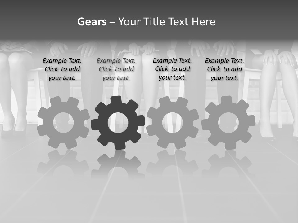 Students Learn Waiting PowerPoint Template