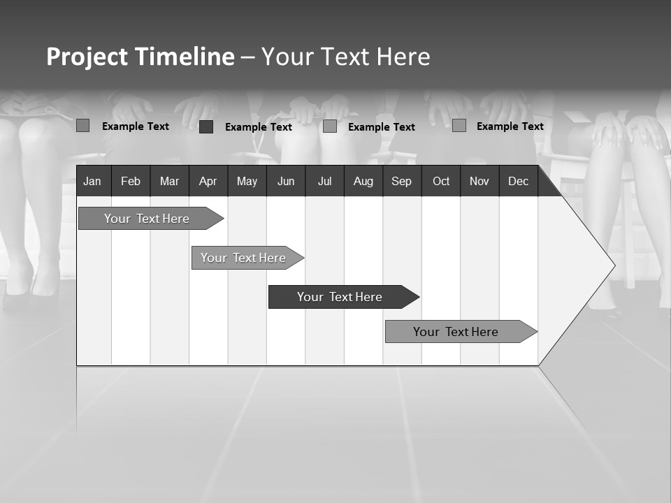 Students Learn Waiting PowerPoint Template