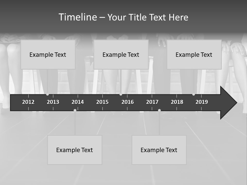 Students Learn Waiting PowerPoint Template