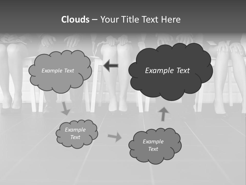 Students Learn Waiting PowerPoint Template