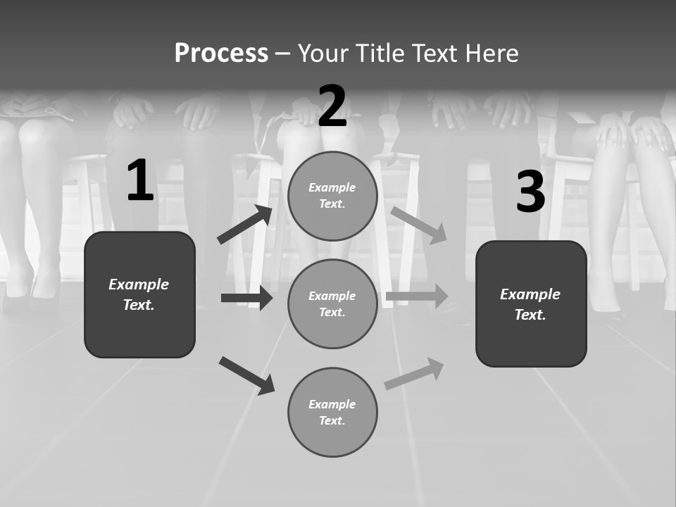 Students Learn Waiting PowerPoint Template