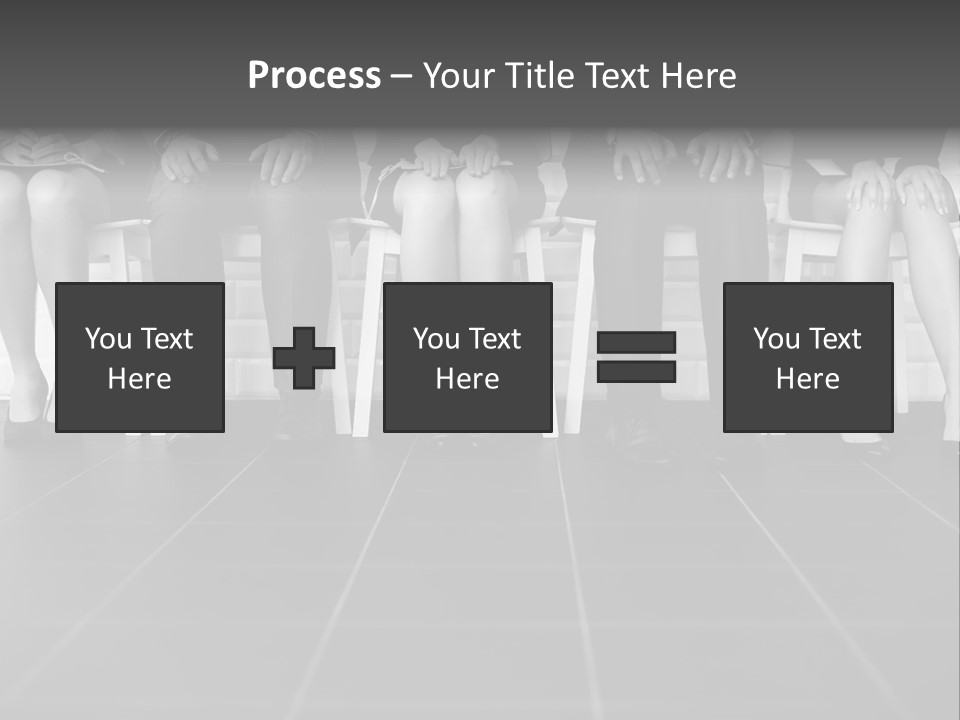 Students Learn Waiting PowerPoint Template