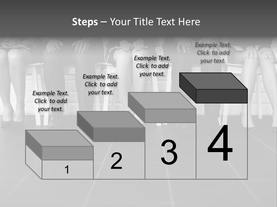 Students Learn Waiting PowerPoint Template