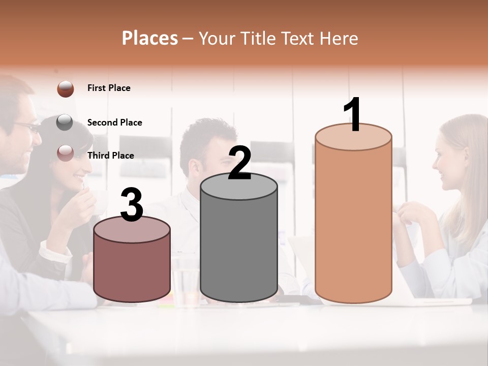 Company Group Of People Business PowerPoint Template