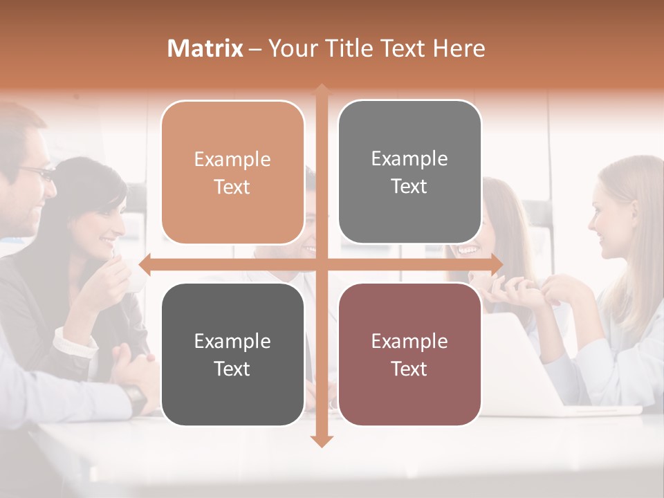 Company Group Of People Business PowerPoint Template