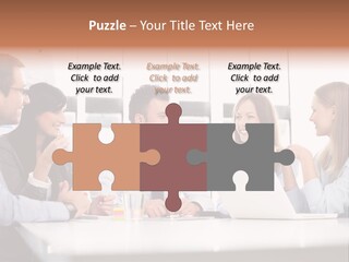 Company Group Of People Business PowerPoint Template
