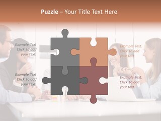 Company Group Of People Business PowerPoint Template