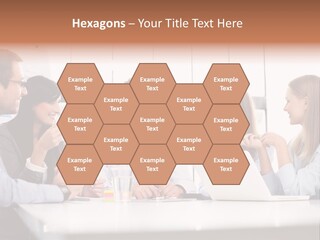 Company Group Of People Business PowerPoint Template