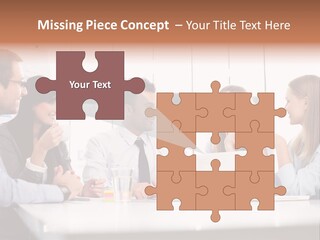 Company Group Of People Business PowerPoint Template