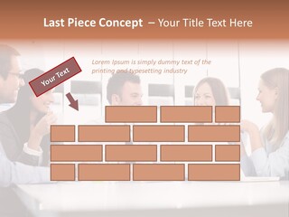 Company Group Of People Business PowerPoint Template