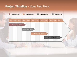Company Group Of People Business PowerPoint Template