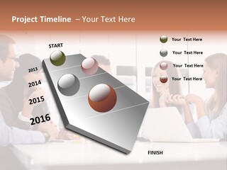 Company Group Of People Business PowerPoint Template