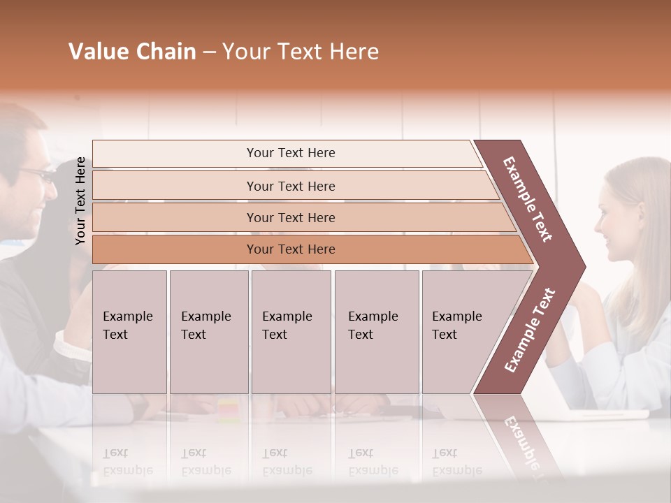 Company Group Of People Business PowerPoint Template
