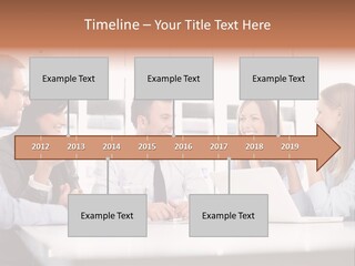 Company Group Of People Business PowerPoint Template