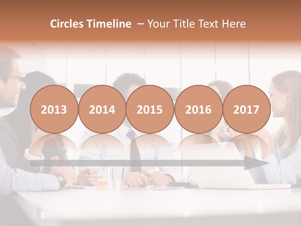 Company Group Of People Business PowerPoint Template