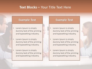 Company Group Of People Business PowerPoint Template