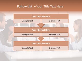 Company Group Of People Business PowerPoint Template
