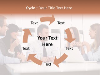 Company Group Of People Business PowerPoint Template