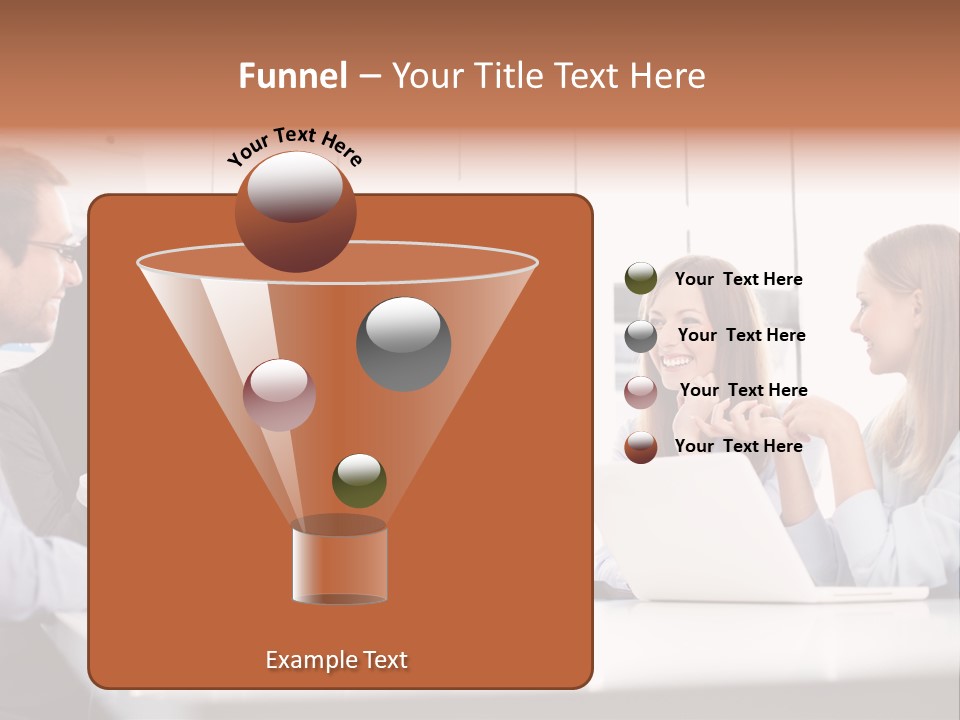 Company Group Of People Business PowerPoint Template