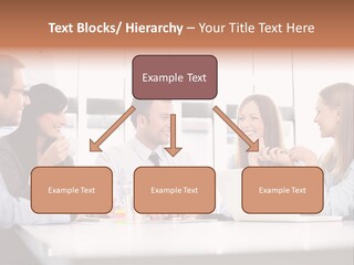 Company Group Of People Business PowerPoint Template