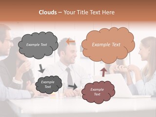 Company Group Of People Business PowerPoint Template