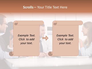 Company Group Of People Business PowerPoint Template