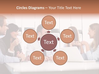 Company Group Of People Business PowerPoint Template
